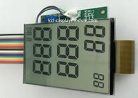 Medical Equipment LCD Panel Screen TN 7 Segment Monochrome FPC Connector