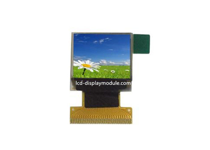 Light Blue OLED Display Panel 64 x 68 0.66''  ISO14001 Approved 6 O'Clock Direction