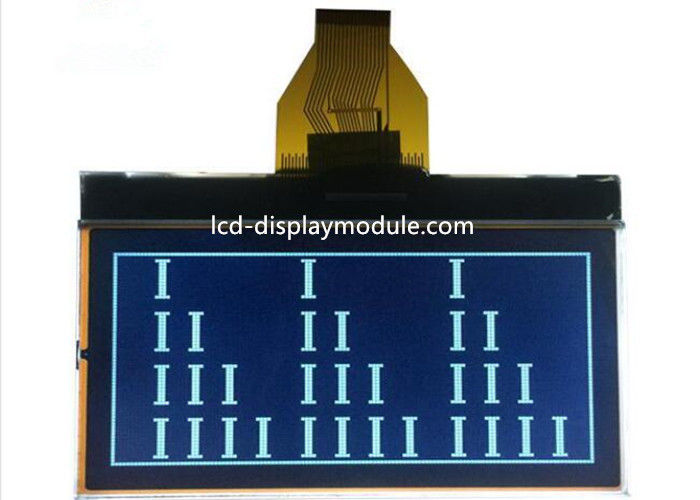 STN FSTN FFSTN 128x64 Graphical LCD Monochrome Graphic With Yellow Green Backlight