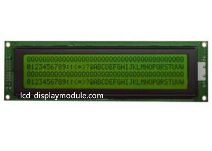 Yellow Green Super Twisted Nematic Display COB Resolution 40x4 For Education