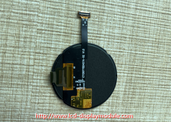 1.3 Inch AMOLED Display 360 * 360 Resolution With QAD-SPI Interface Round Display