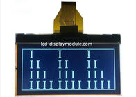 STN FSTN FFSTN 128x64 Graphical LCD Monochrome Graphic With Yellow Green Backlight