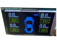 High Contrast  Lcd Touch Screen VA Black 7 Segment For Car 12 O ' Clock Direction