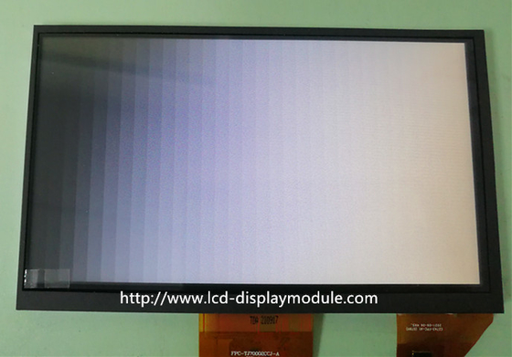 TFT Display Screen 7'' Inch 800 * 480 RGB888 12 O'clock Interface with Capacitive Touch Screen  For Auto