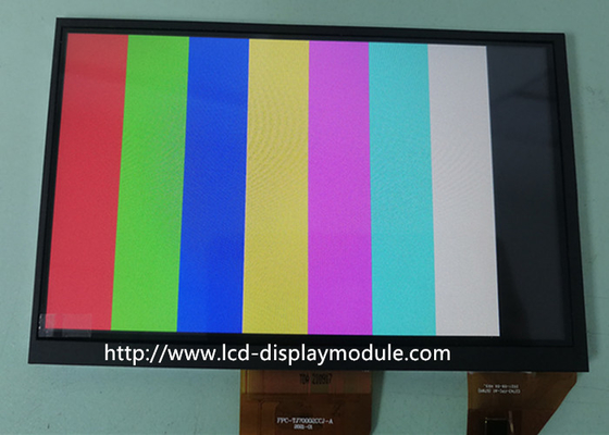 TFT Display Screen 7'' Inch 800 * 480 RGB888 12 O'clock Interface with Capacitive Touch Screen  For Auto