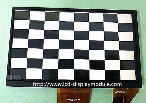 TFT Display Screen 7'' Inch 800 * 480 RGB888 12 O'clock Interface with Capacitive Touch Screen  For Auto