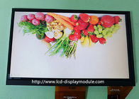 TFT Display Screen 7'' Inch 800 * 480 RGB888 12 O'clock Interface with Capacitive Touch Screen  For Auto