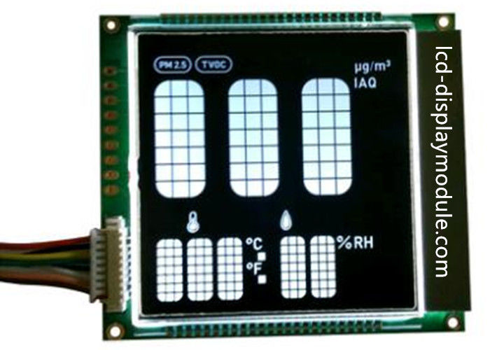 White Backlight VA COG LCD Module Display Transmissive Negative 3.3 V HT16C23