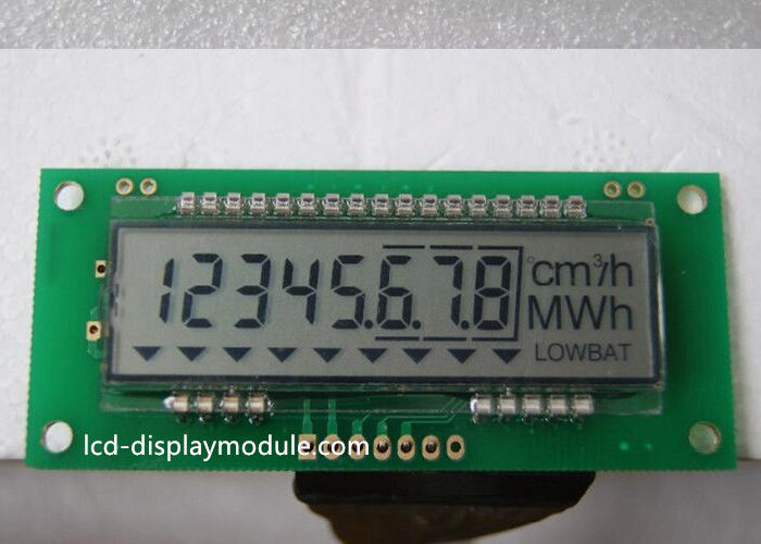 3 Lines Series Interface 8 Digit 7 Segment Display TN For Electricity Meter