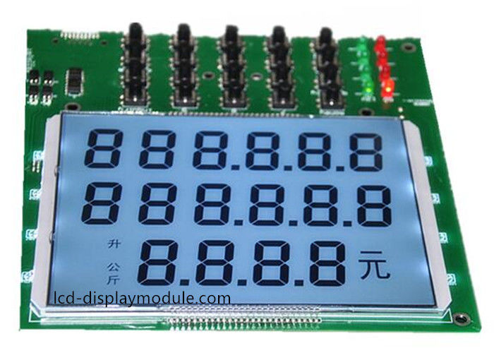 Positive Transmissive LCD Display , PIN Connector HTN Monochrome LCD Panel