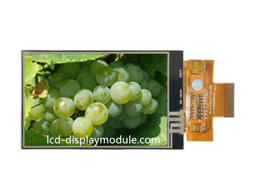 LED White SPI MCU Touchscreen Display Module , 240 X 400 3.0 Small LCD Module