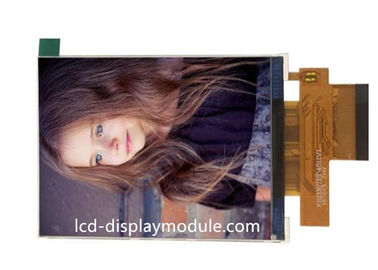 3.3 V 480 x 800 IPS Touch LCD Module , 6 O'Clock 3.97 Inch RGB LCD Display