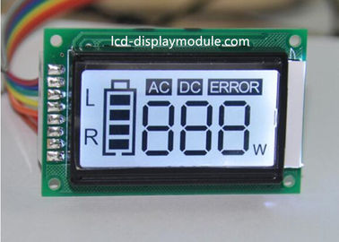 TN 7 Segement Dot Matrix LCD Display Module 3 Digital Display With White Backlight